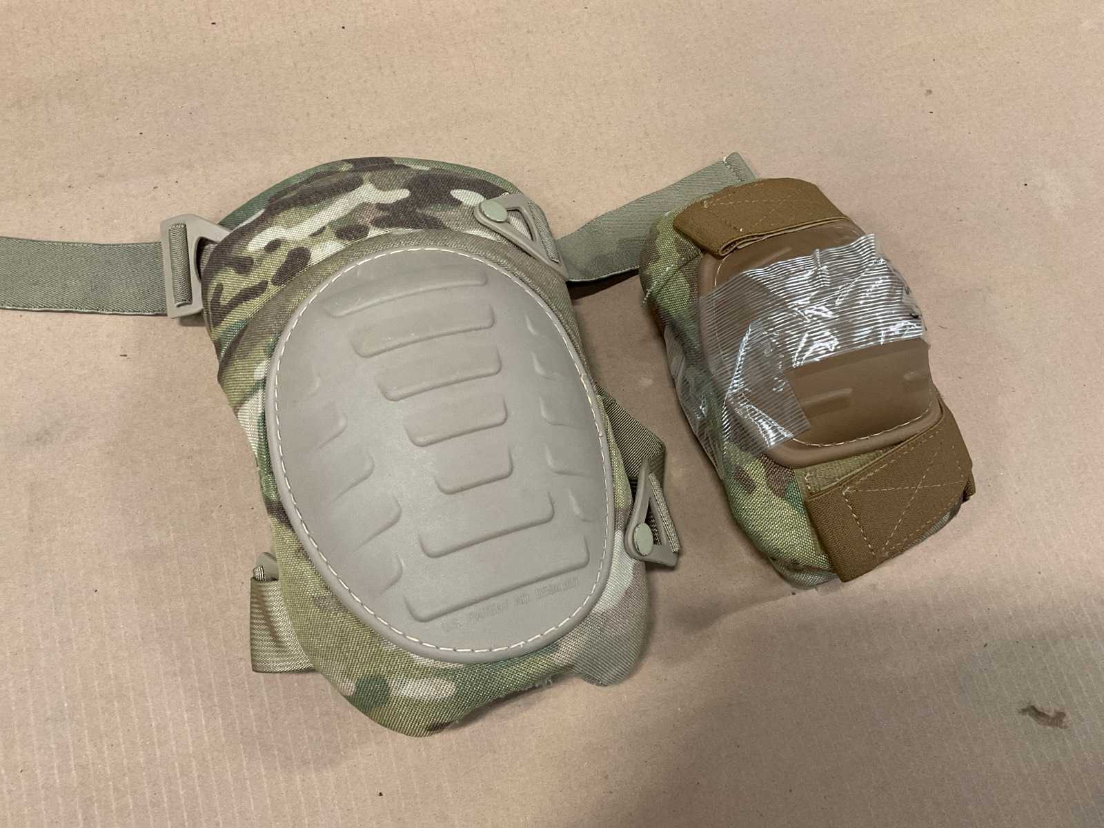 Knee and elbow pad set