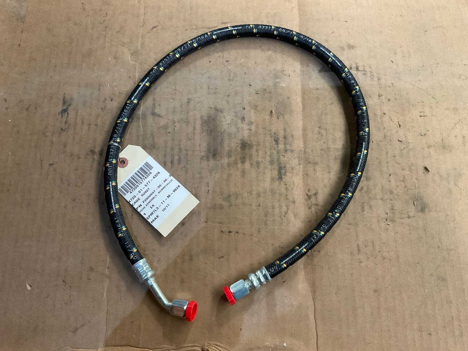 Parker Nonmetallic hose assembly (4x)