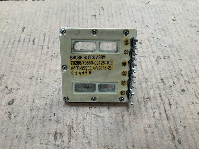 Brush block assy