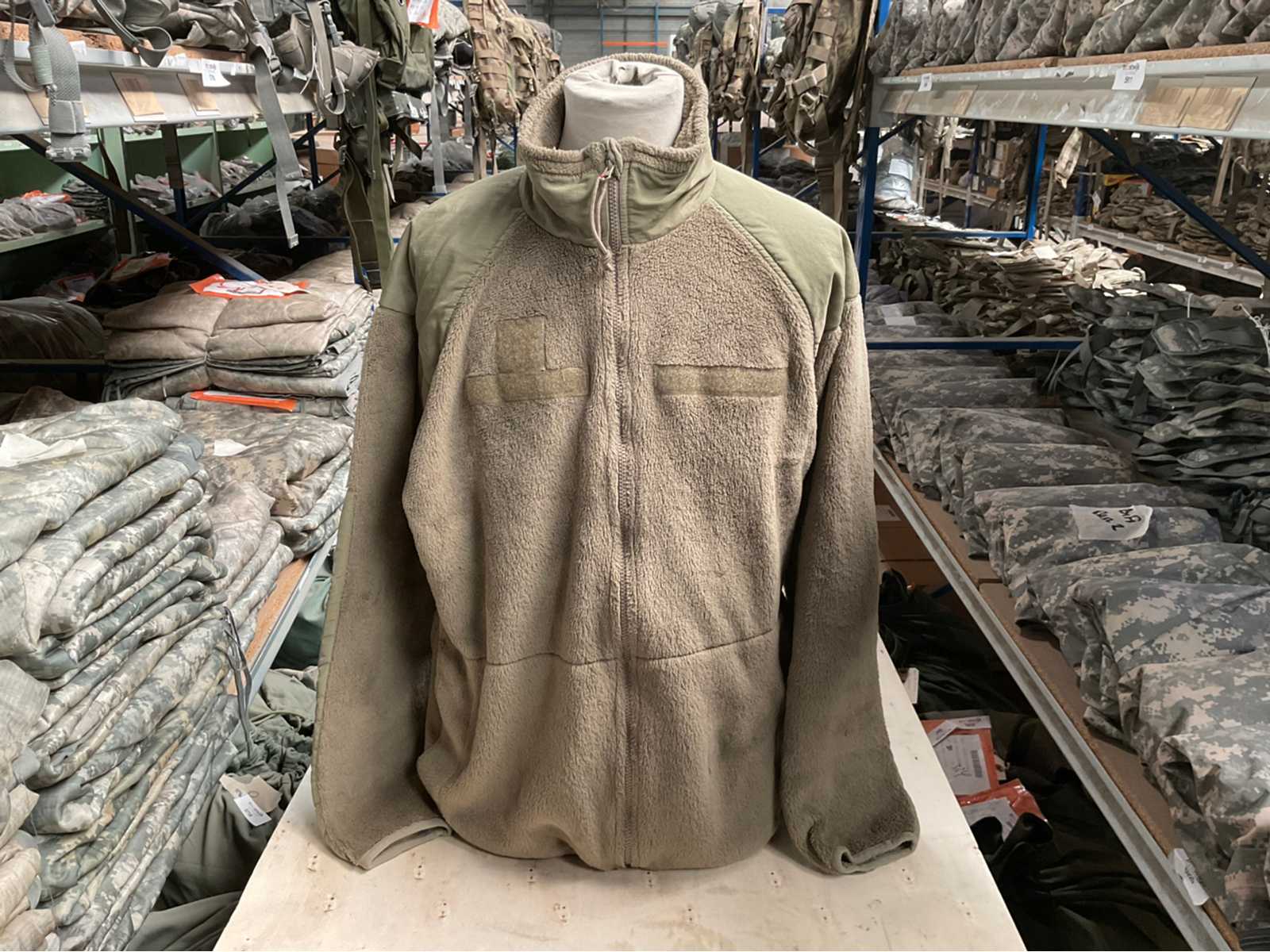Cold weather fleece jacket (4x)