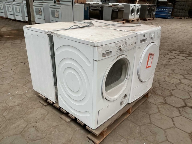 Wasdroger 1X indesit, 2x SB, en 1x Siemens (4x)