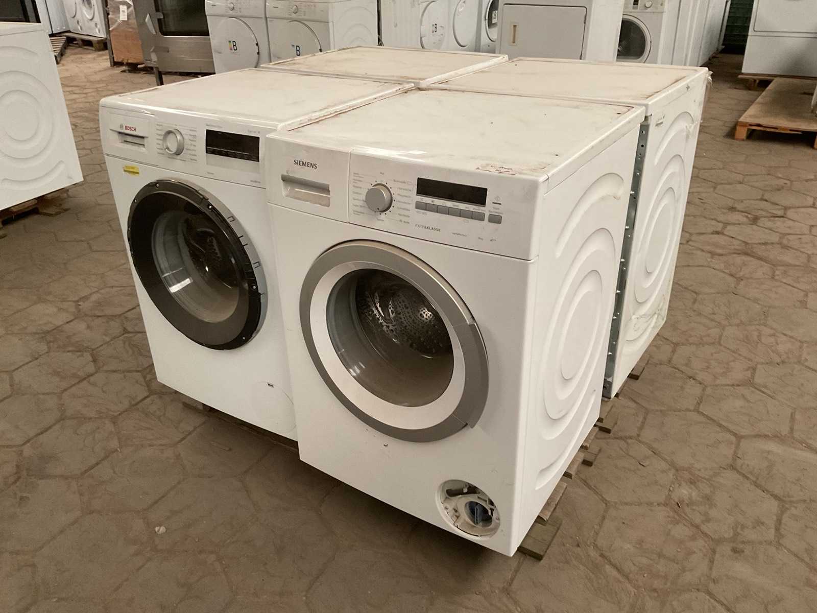 Wasmachines 2x Siemens en 2x Bosch (4x)