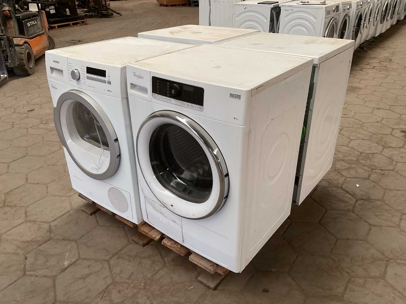 Wasdrogers 2x Siemens en 2x Whirlpool (4x)