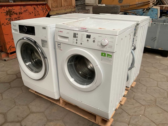 Wasmachines 1x Bosch, 1x Siemens, 1xSamsung, 1xWhirlpool (4x)