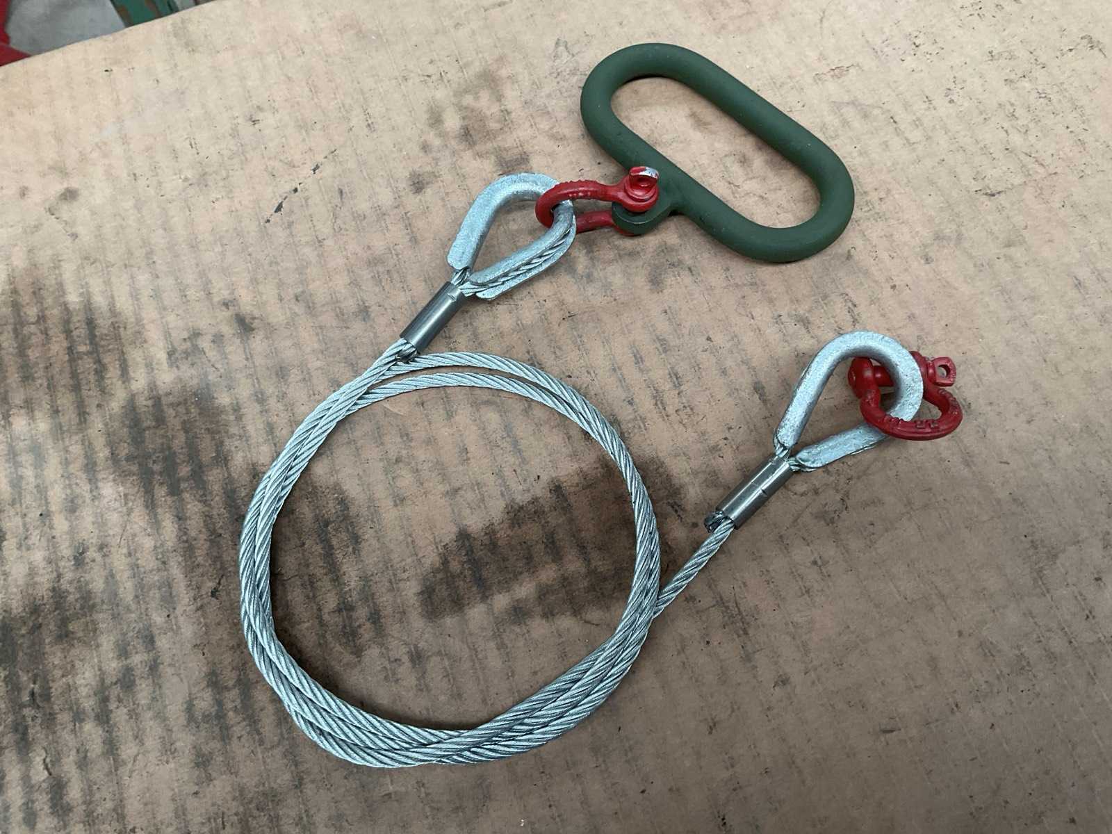 Single Wire Rope Assembly (9x)