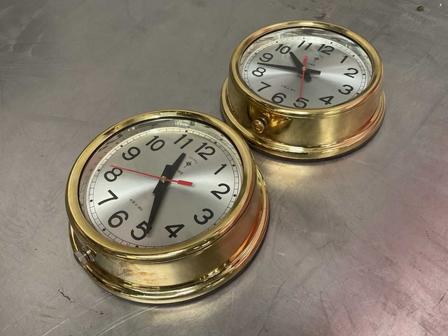 Polaris Vintage Marine Klok (2x)
