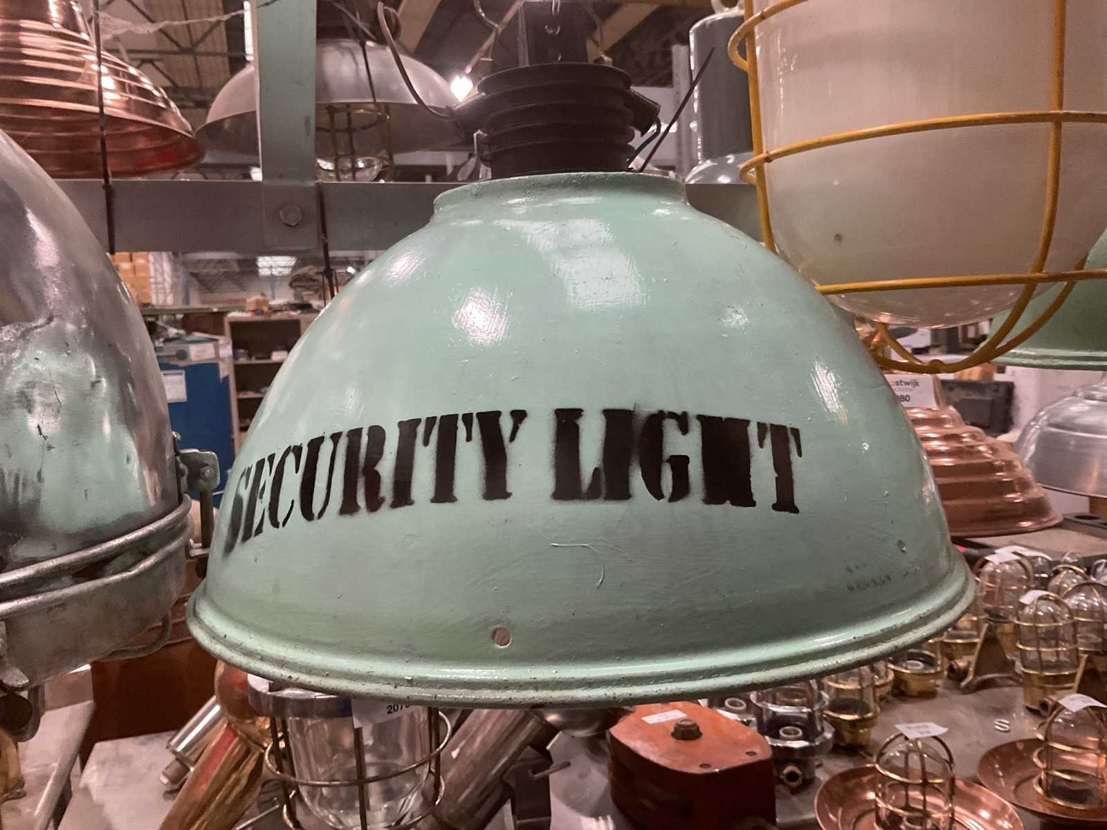 Vintage Marine Lamp