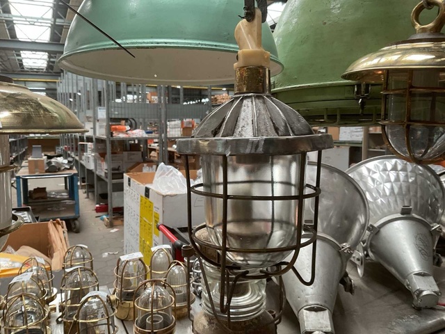 Vintage Marine Lamp