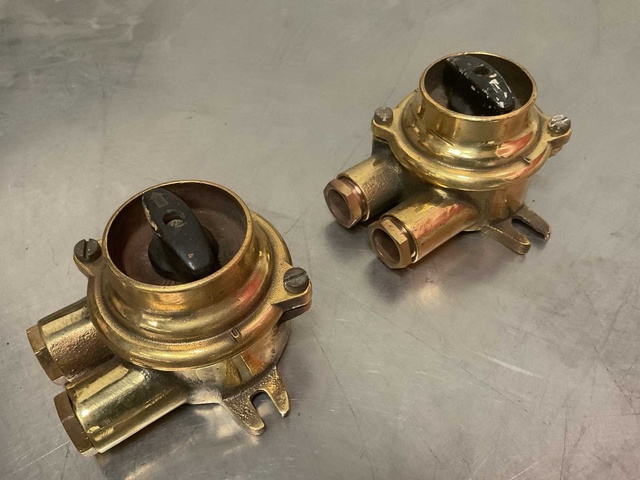 Vintage marine switch (2x)
