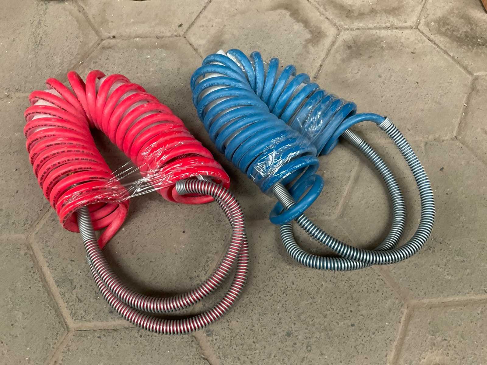 Perslucht spiraalslang (2x)