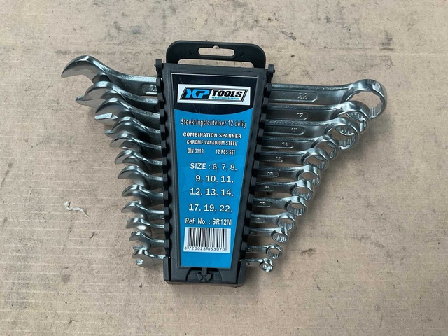 Xptools SR12M Steek en ringsleutel set