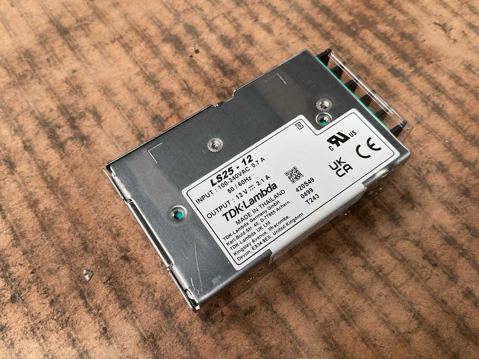 TDK- Lambda LS25-12 Power Supply