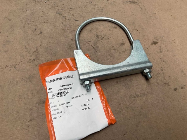 Hose clamp (2x)