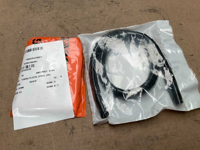 Plastic spiral tubing (10x)