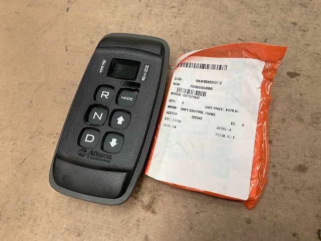 Allison Transmission shift lever