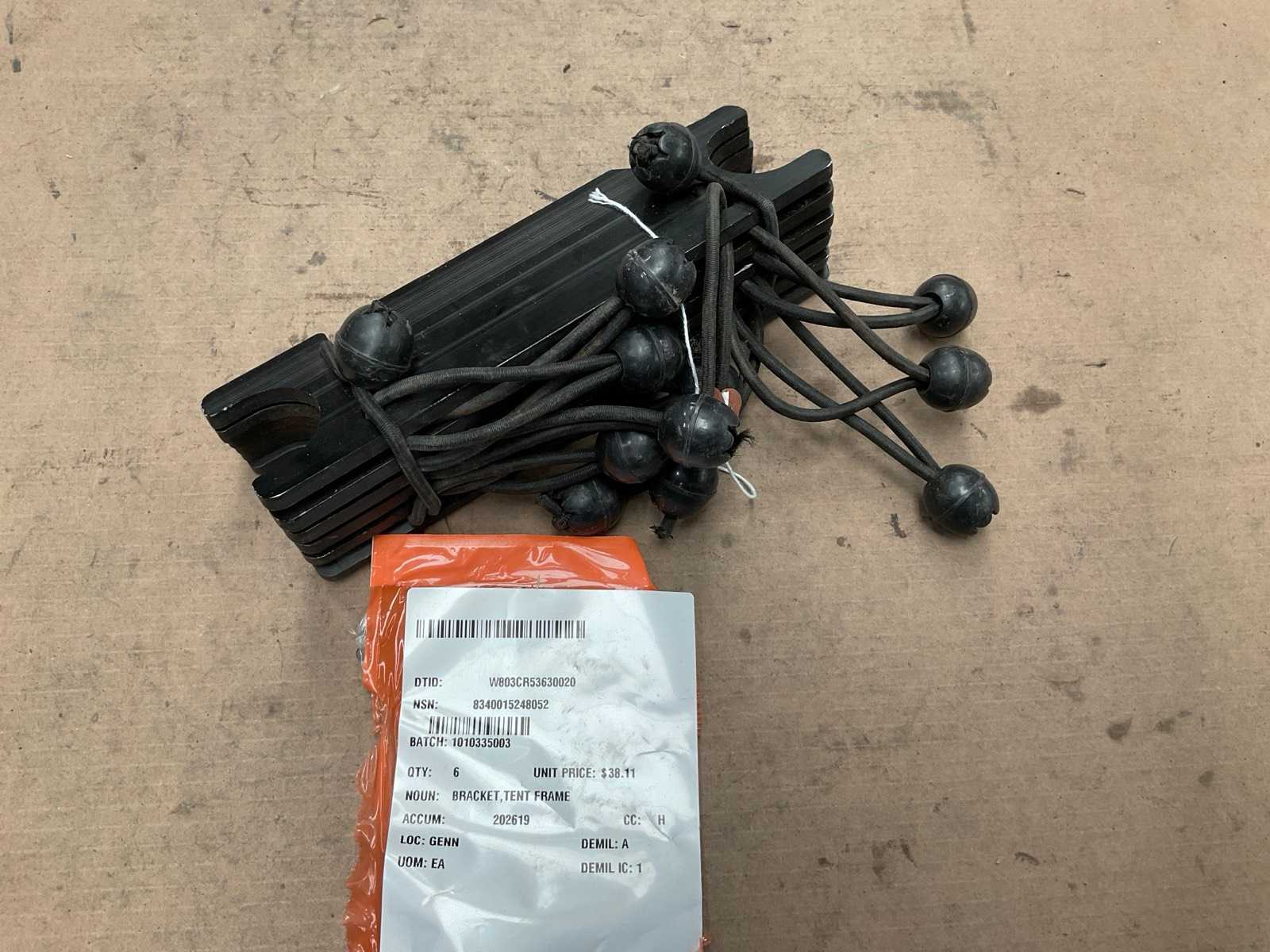 Tent frame bracket (6x)
