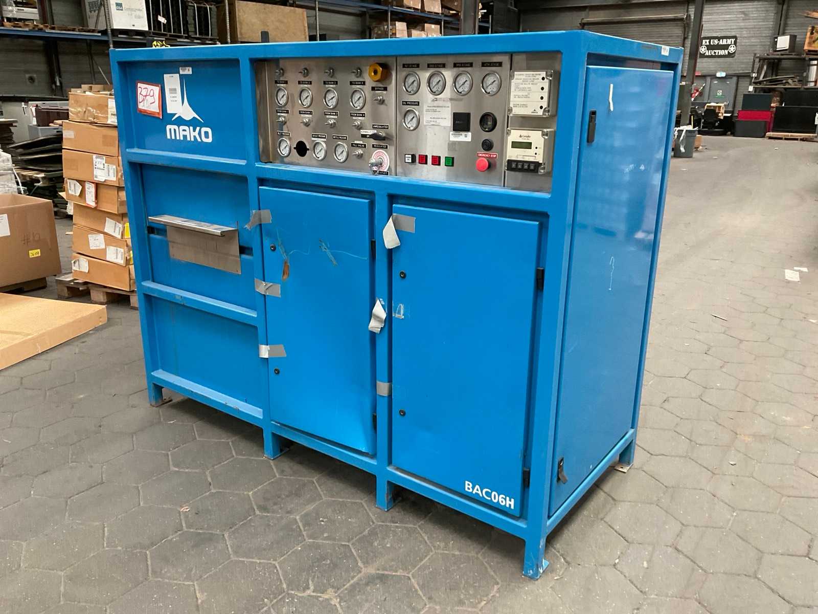 Mako BAC06H32305 Modulair breathing air center