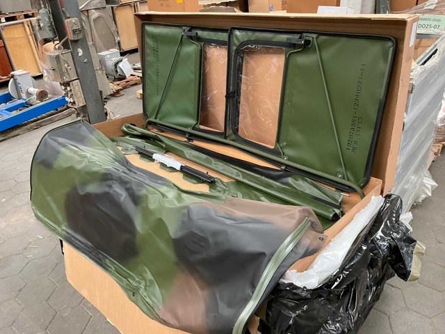 Kit-5 top 2-man crew camo green
