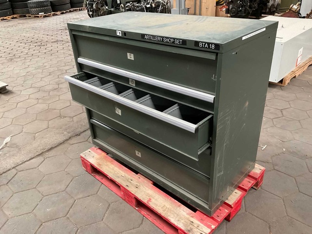 Werkplaatsladen kast