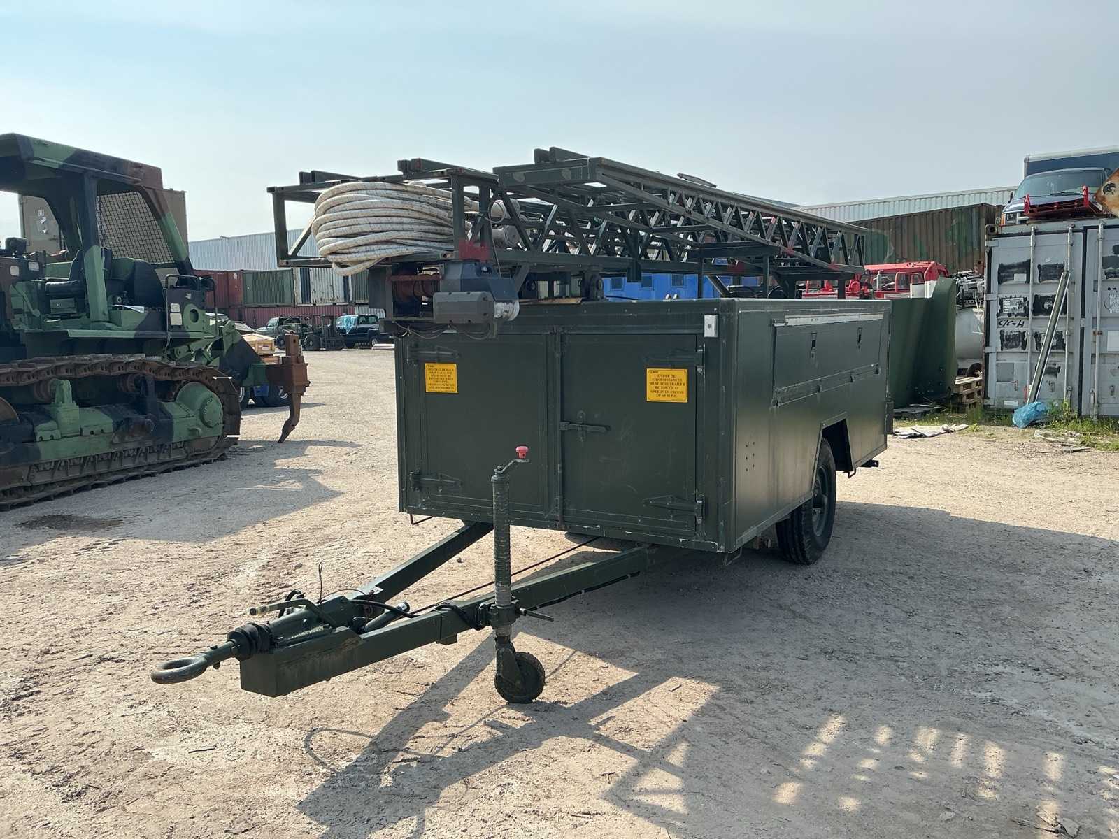 Catapult op aanhanger