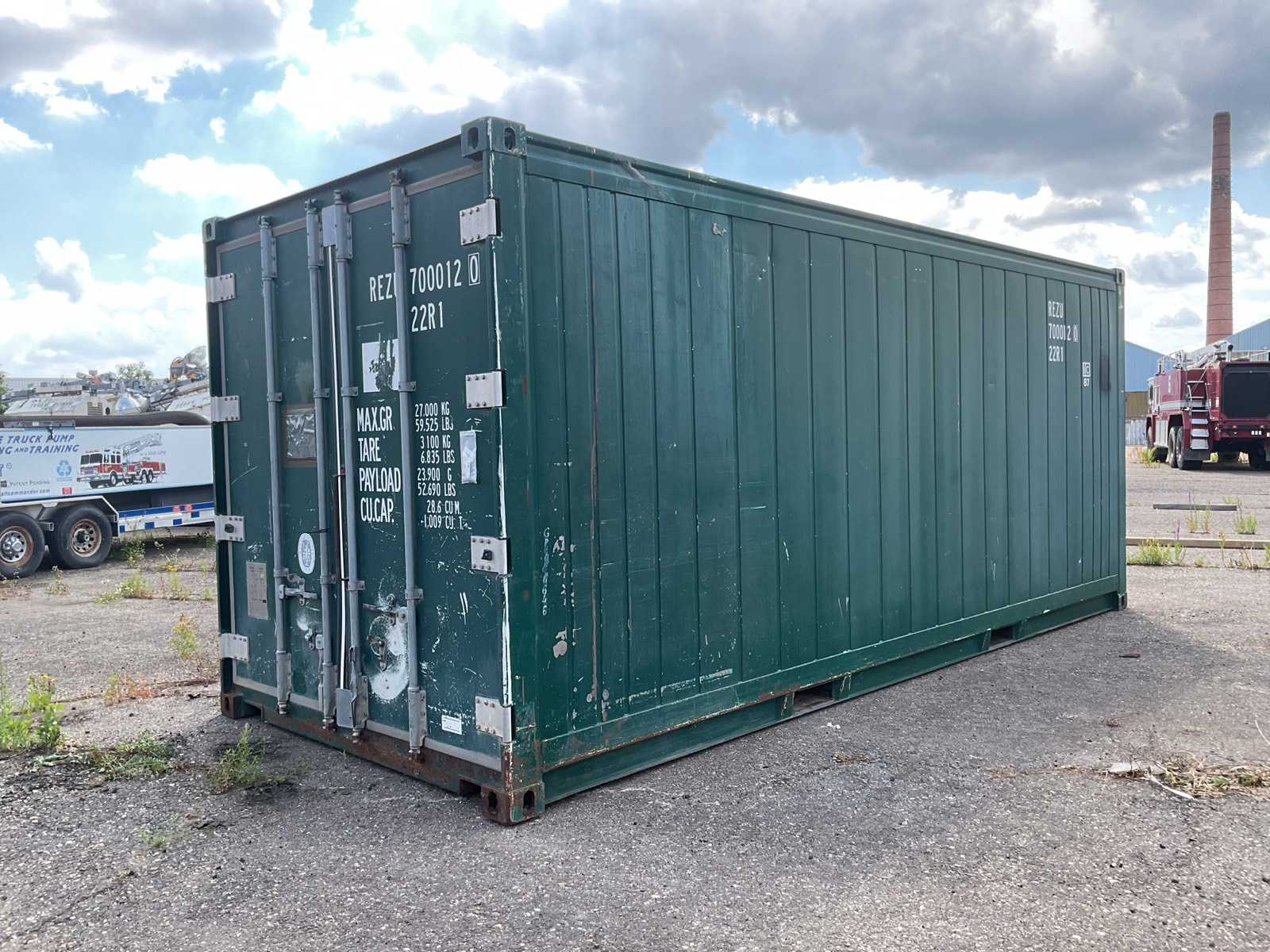 2000 Shanghai Reeferco Containers Co. Ltd. SS2WN3A Koel/ vriescontainer