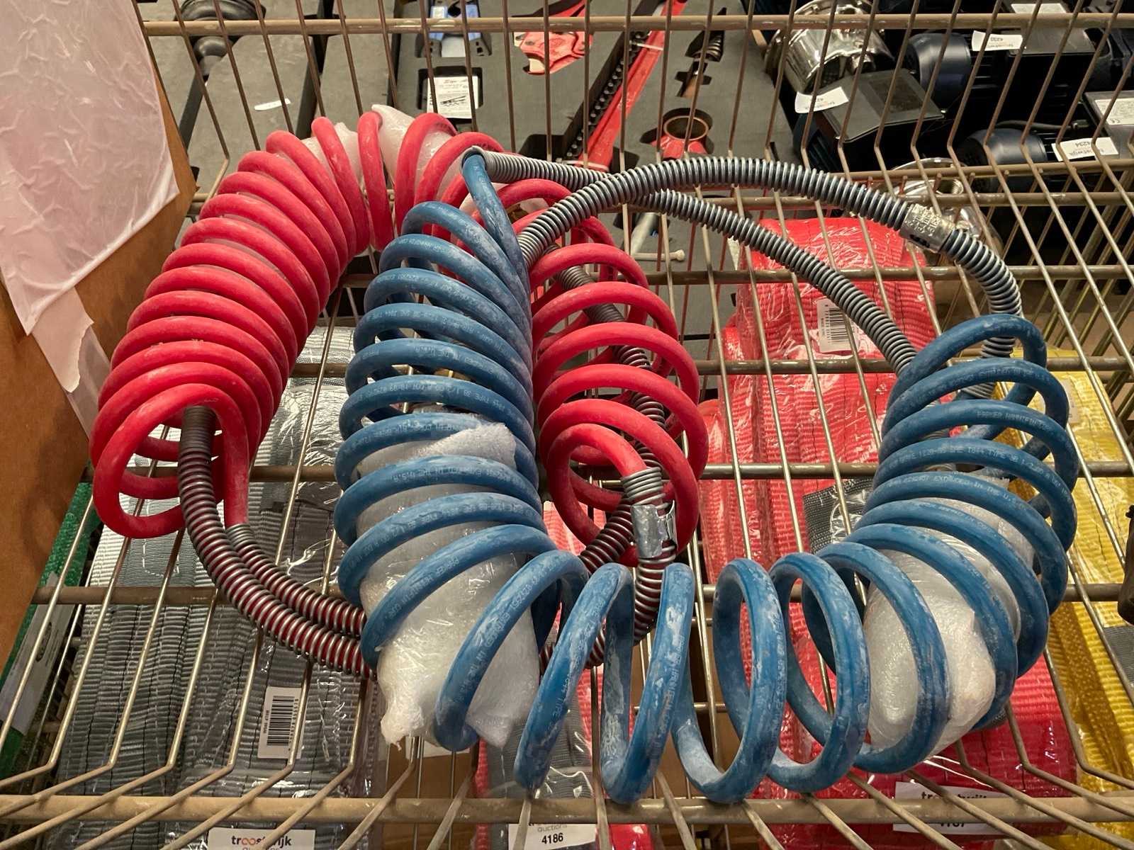 Nonmetallic hose assembly (2x)