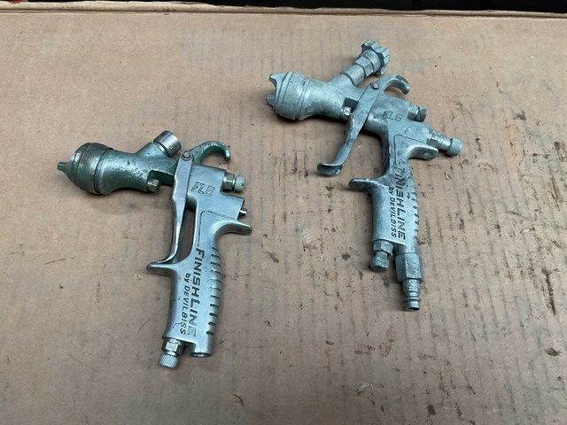 Finishline Pneumatische verfspuit (2x)