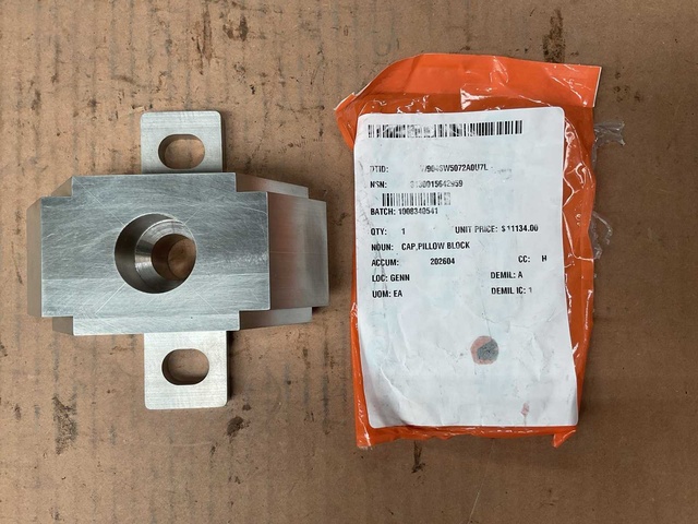 Pillow block cap