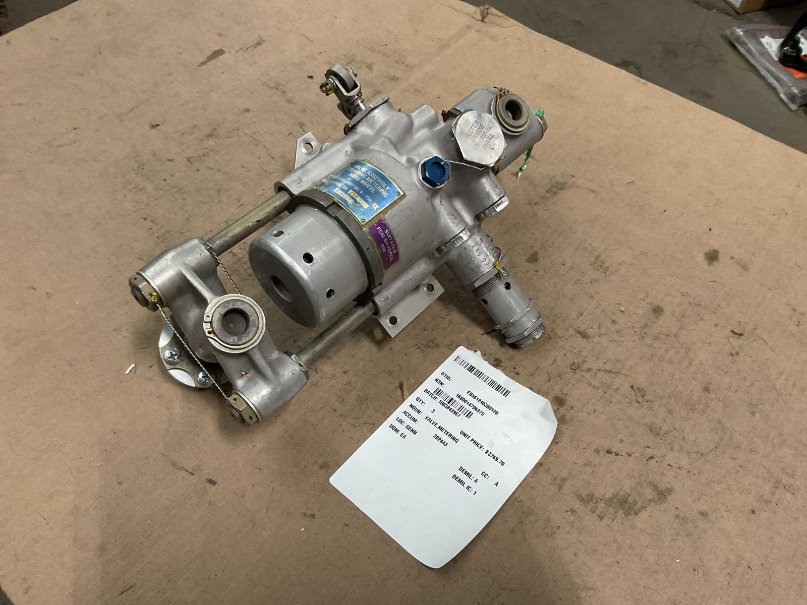 Metering valve