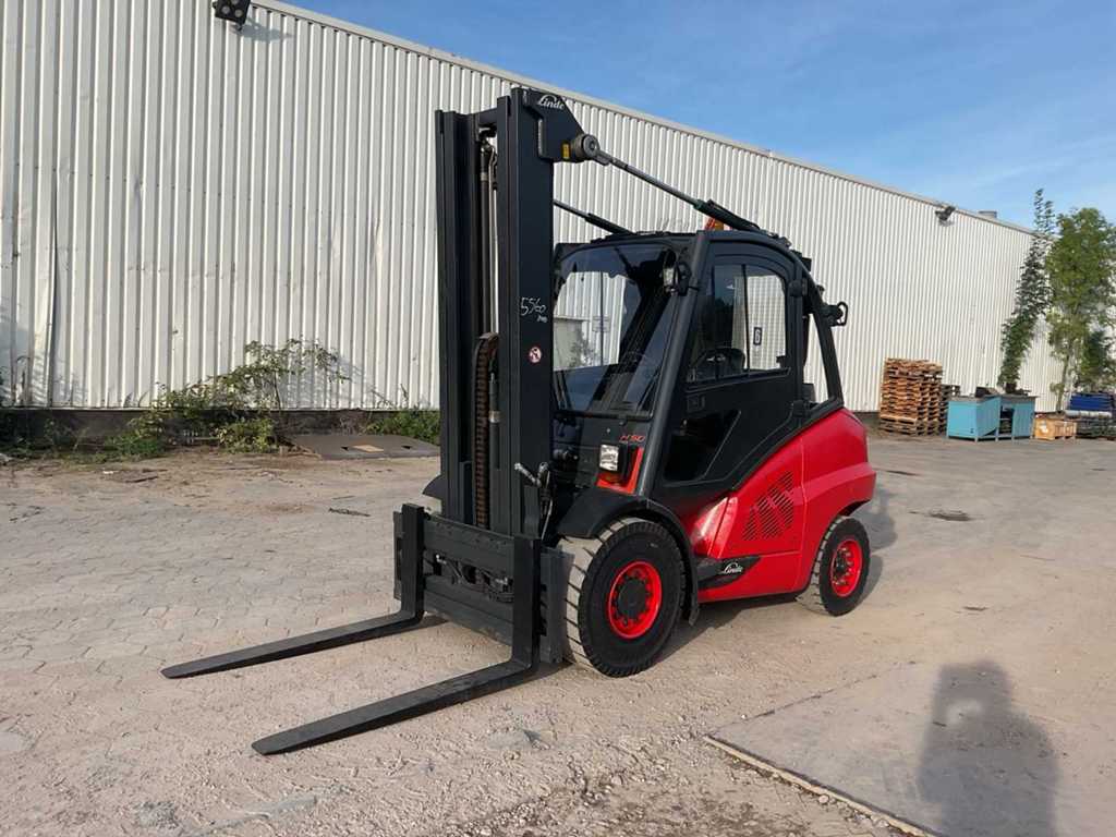 2017 Linde H50D/600 Vorkheftruck